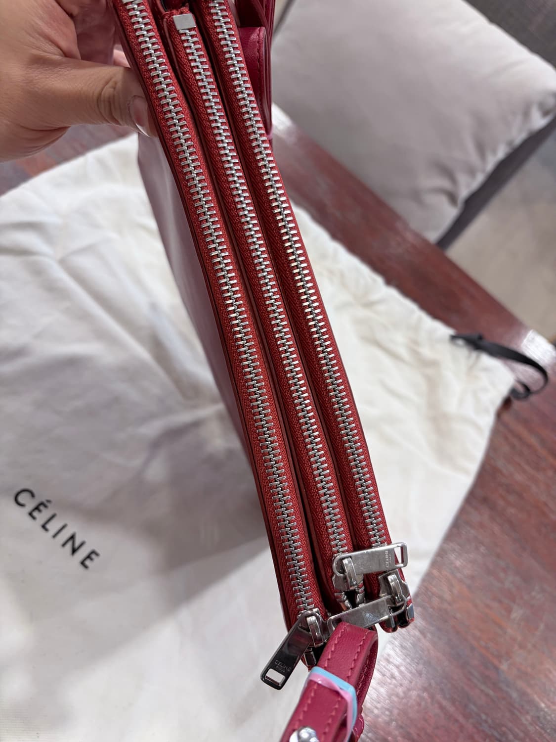 셀린느 피비파일로 올드셀린 트리오백 라지  상품이미지3