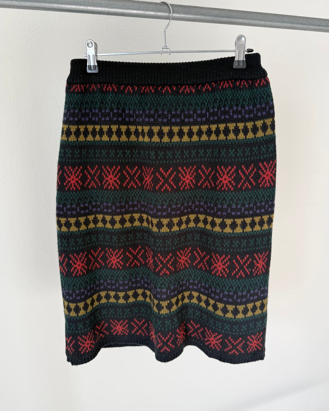 빈티지 니트 스커트 상품이미지3