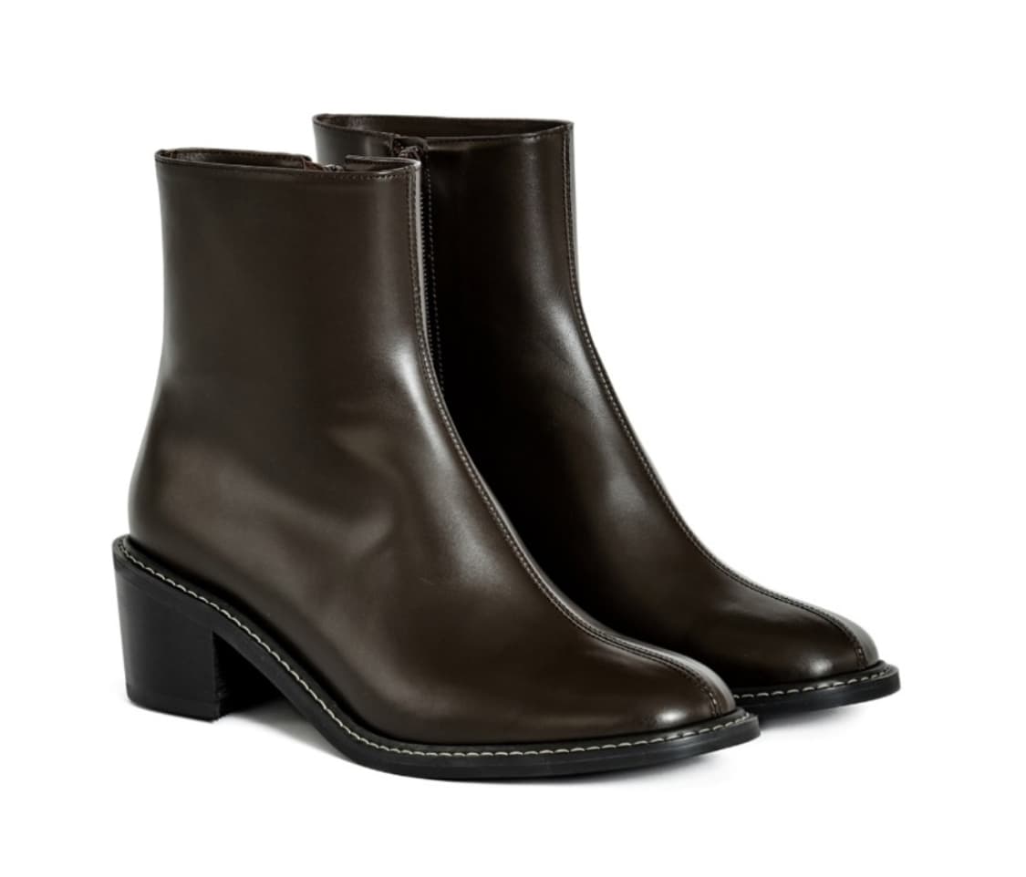 누트 브라운 앵클 부츠 (르메르맛) 상품이미지1