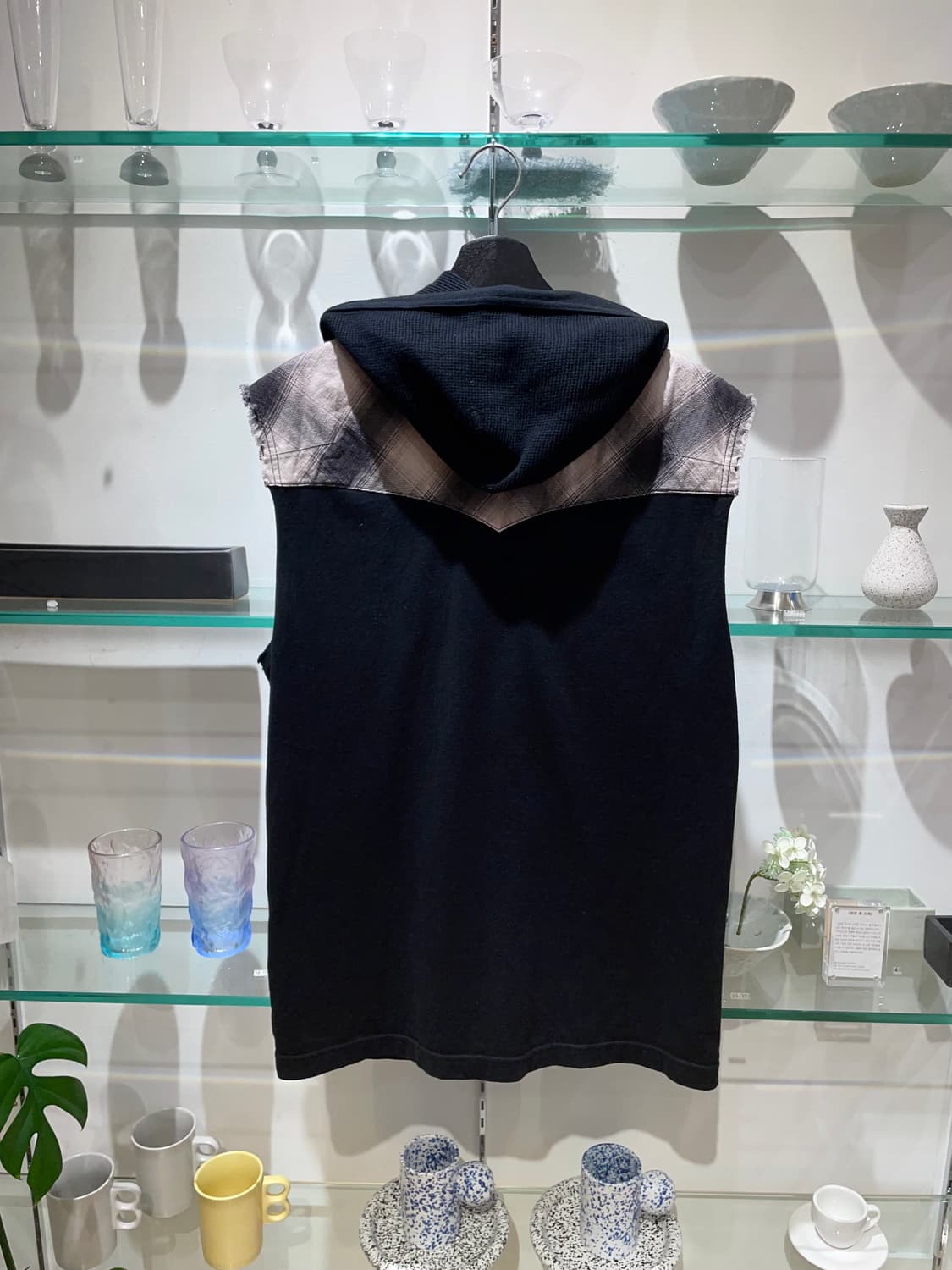 07AW 넘버나인 sleeveless hoodie 상품이미지2