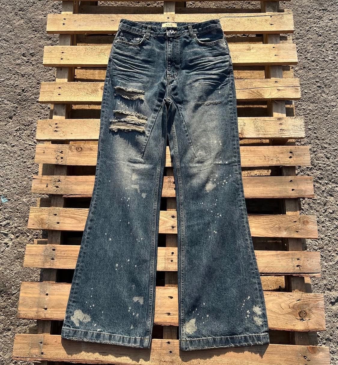 Khak KH-001 플레어 팬츠 상품이미지1