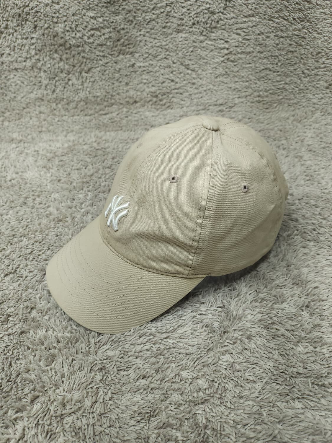 MLB 뉴욕 양키스 베이지 볼캡 모자 상품이미지4