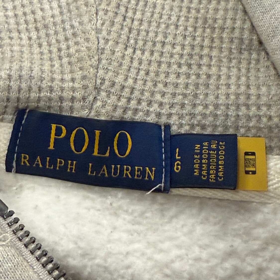 폴로 랄프로렌 그레이 후드집업 상품이미지6