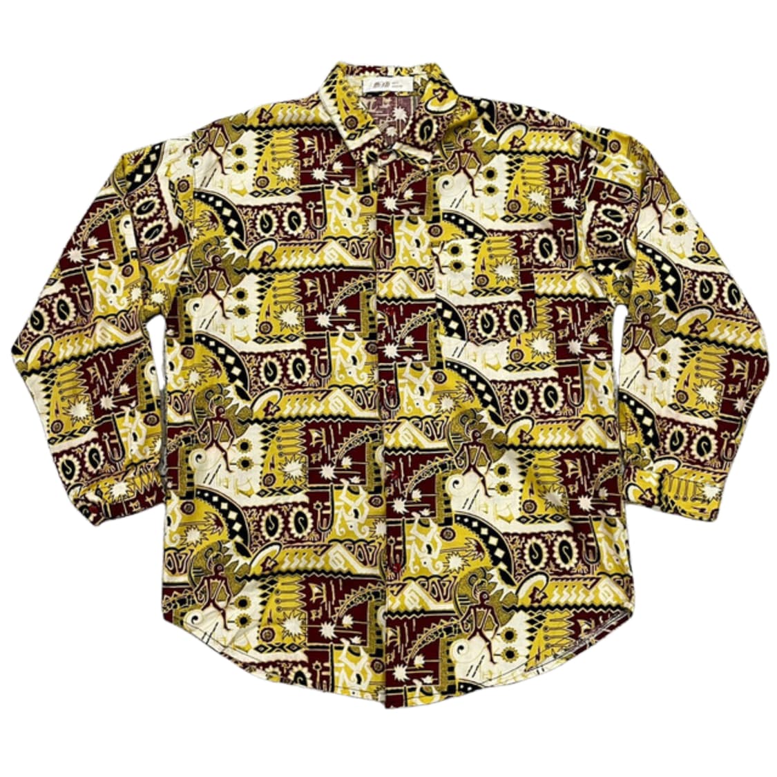 기하학 패턴 셔츠 (M) 상품이미지1