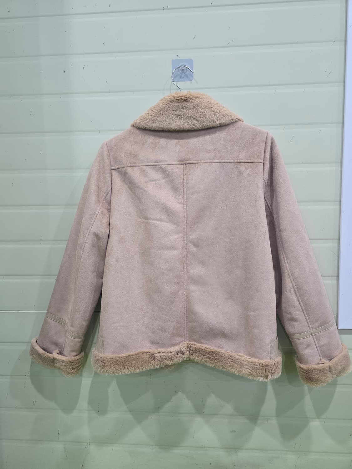 Roem 뽀글이 무스탕 아이보리 상품이미지8