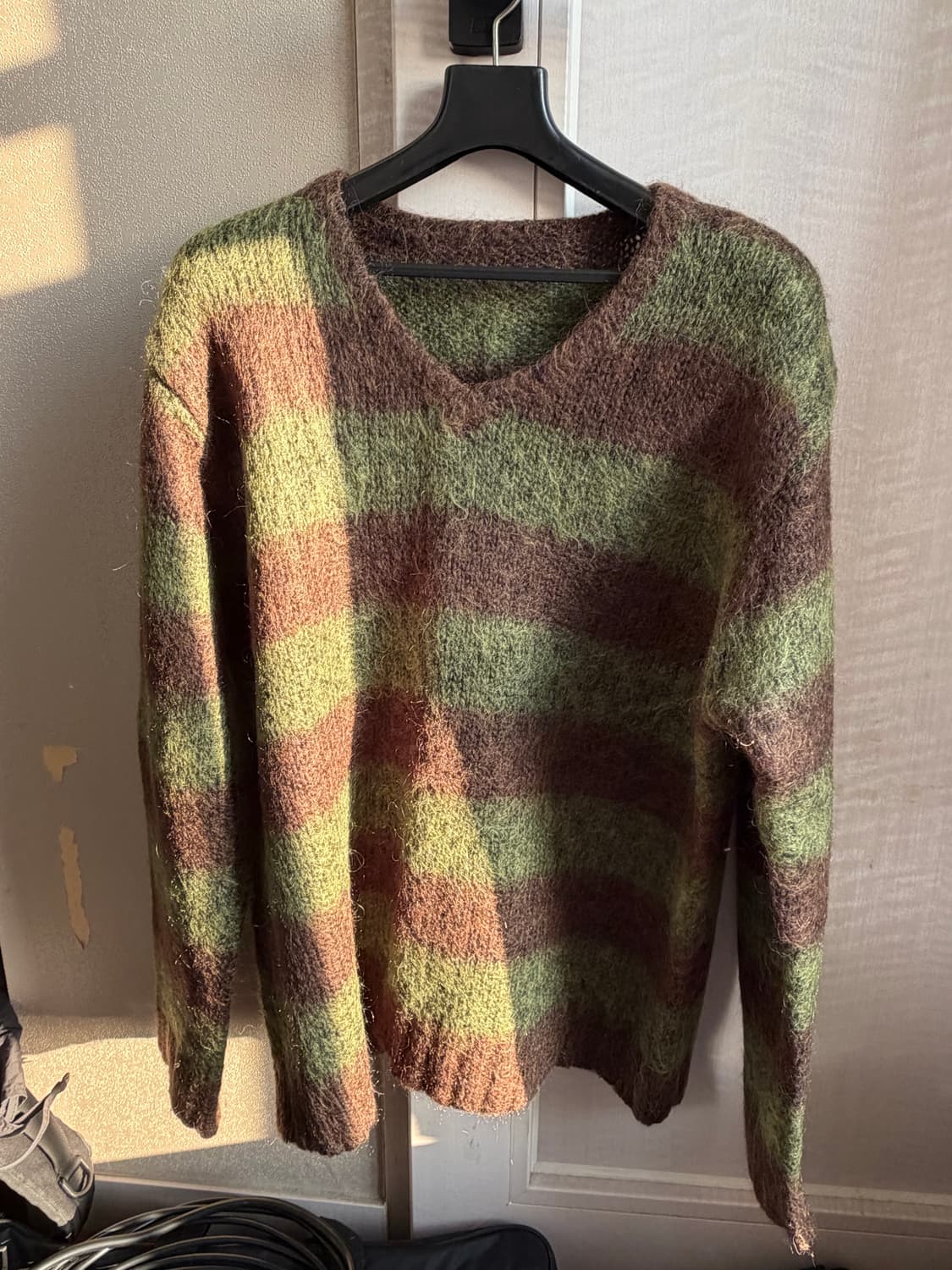 90s Japanese vintage 모헤어 니트 상품이미지1