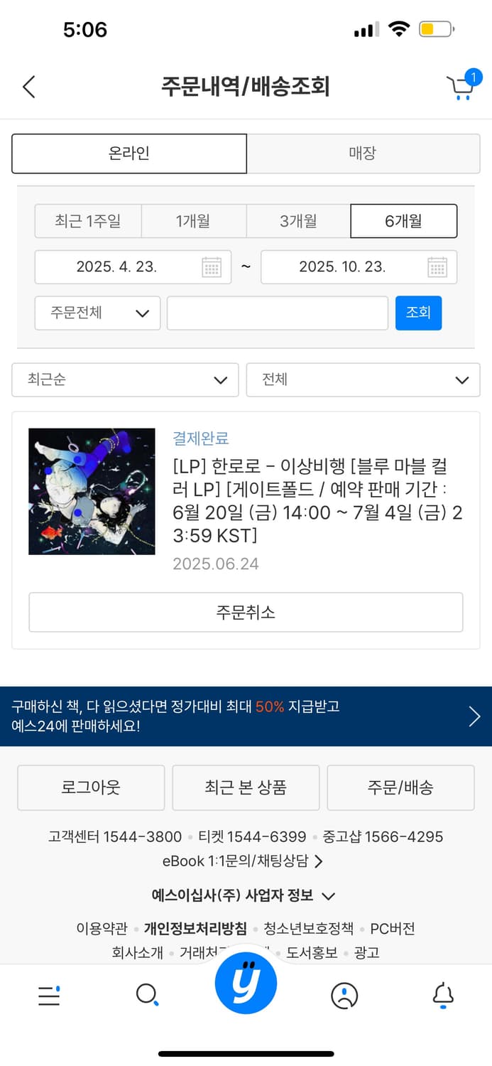 에미넴 그린데이 한로로 lp 상품이미지4