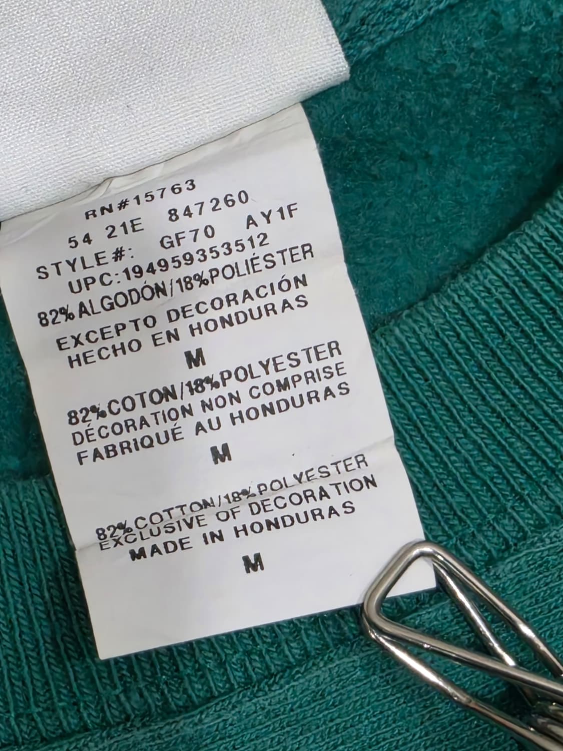 Champion 블루택 Reverse Weave 맨투맨 M 상품이미지6