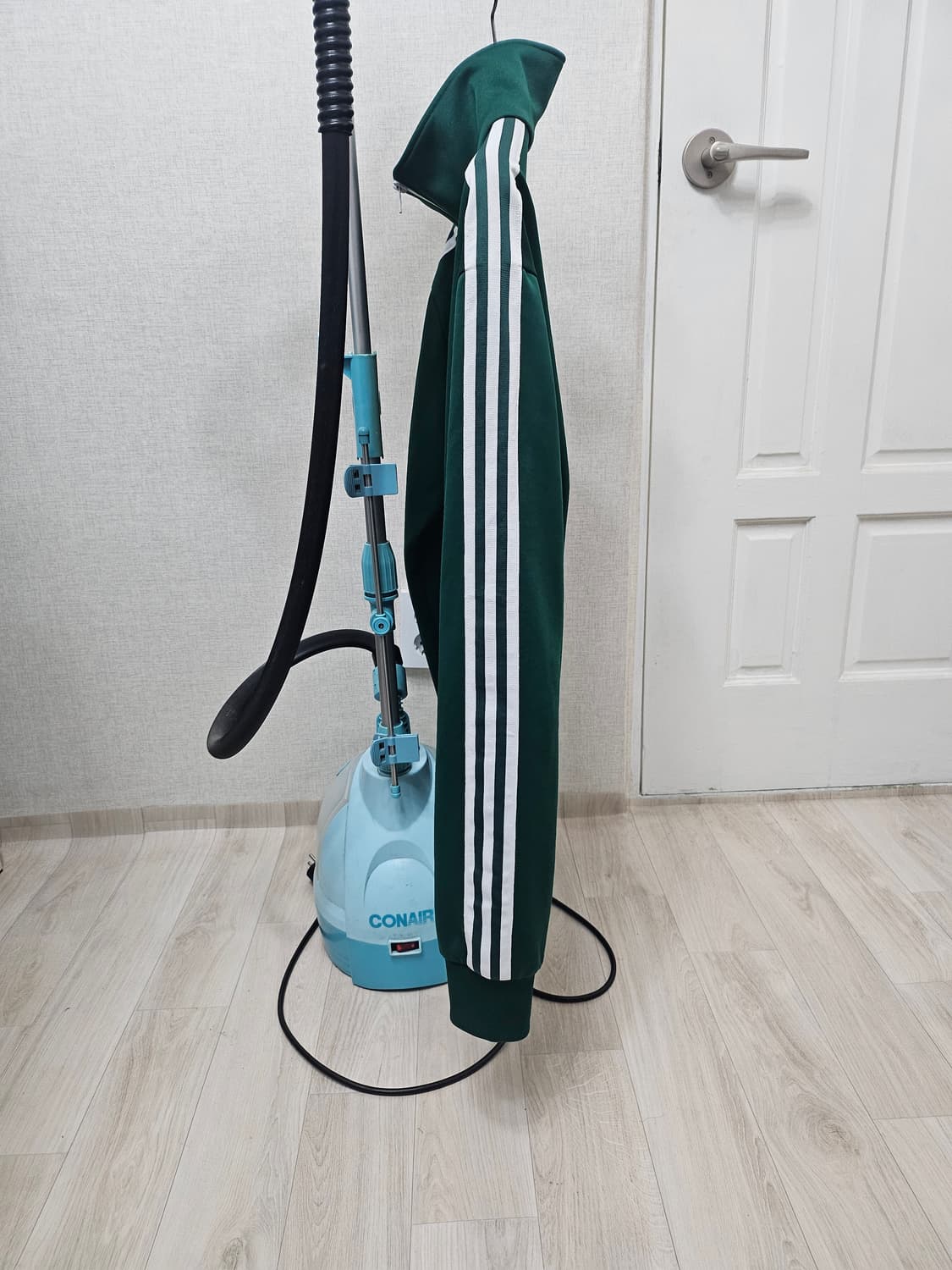 (110)2XL☆초대장급아디다스파이어버드팔메이라스백로고[딥그린]트랙탑져지 상품이미지4