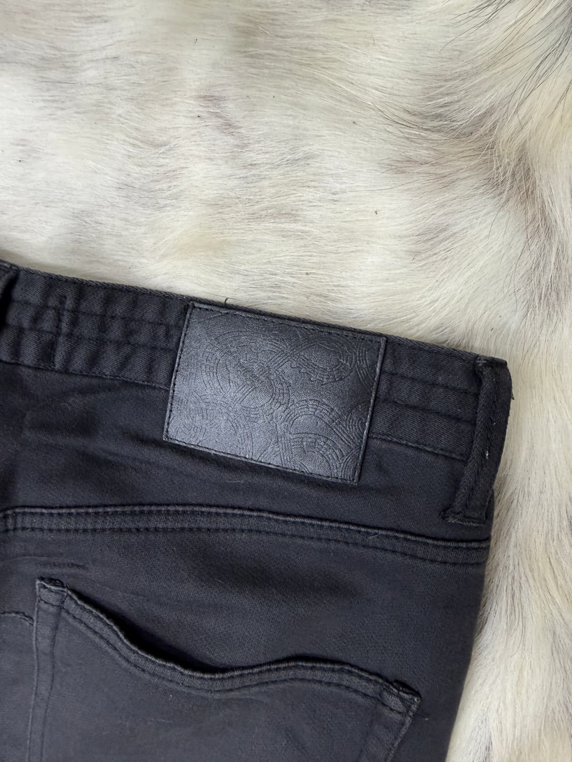 넘버나인 x 1PIU1UGUALE3 릴렉스핏 코튼 디스팬츠 상품이미지5