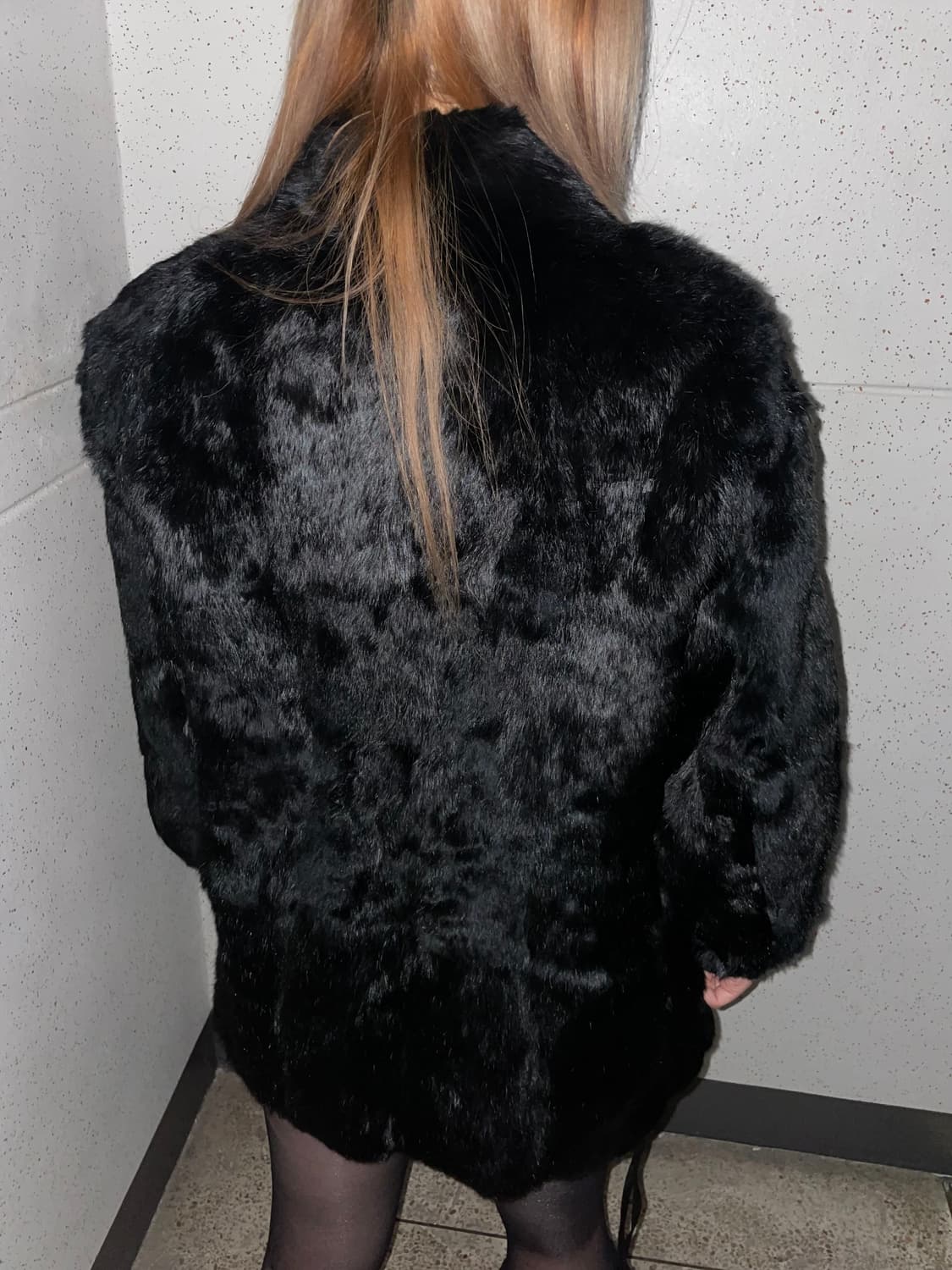 착샷o 핀터레스트 빈티지퍼자켓퍼코트 블랙다크웨어로맨틱오네갸루고스고딕emo 상품이미지7