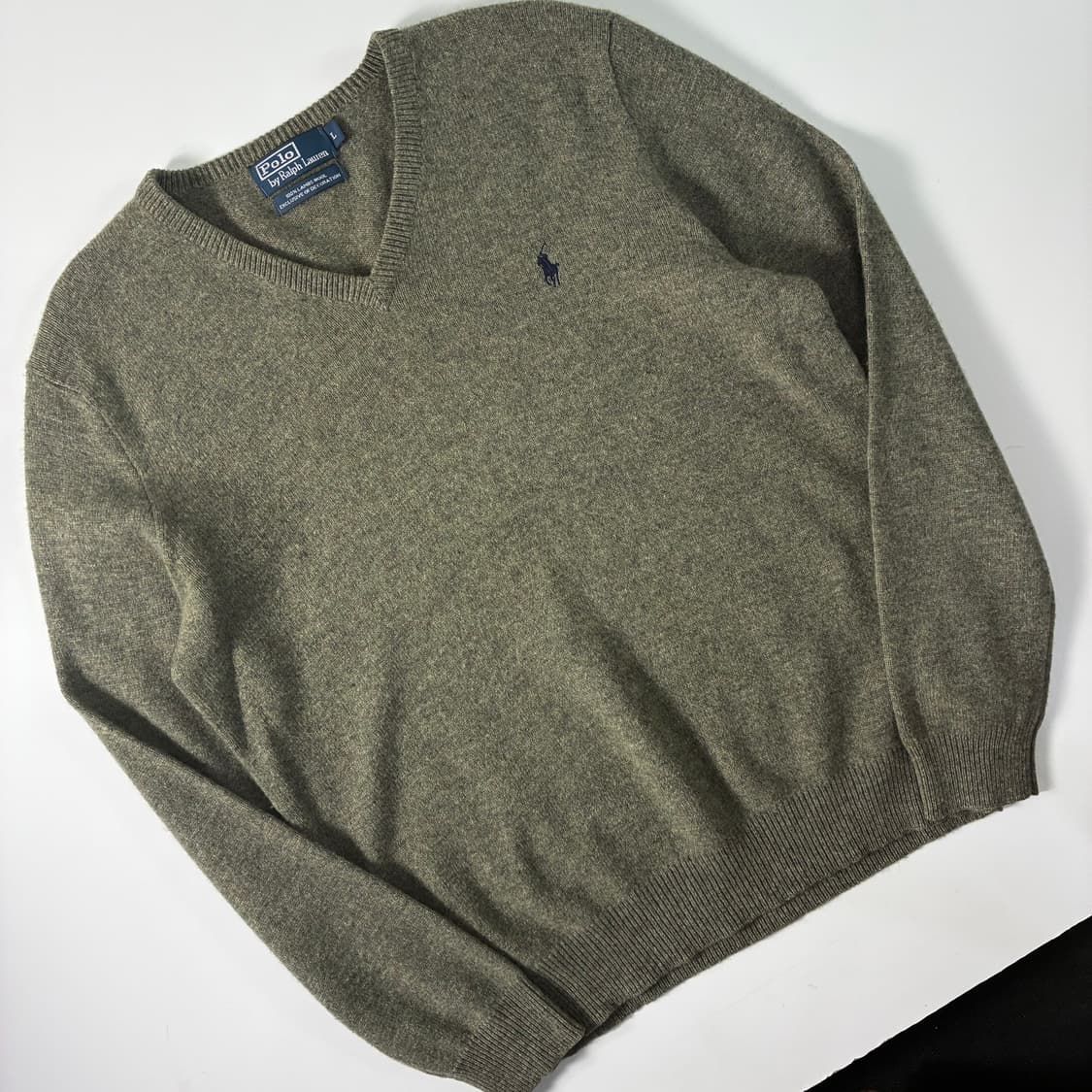Polo 폴로 랄프로렌 멜란지그레이 램스울 니트 상품이미지2