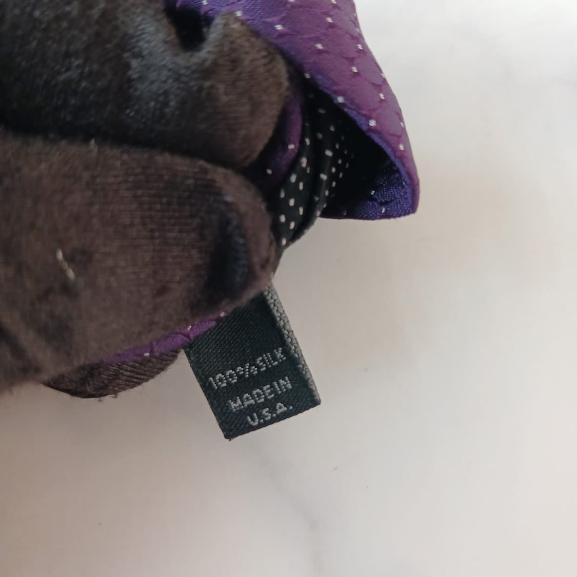 마이클 코어스 실크 솔리드 텍스처 넥타이 8.4cm 새상품 A19627
 상품이미지8