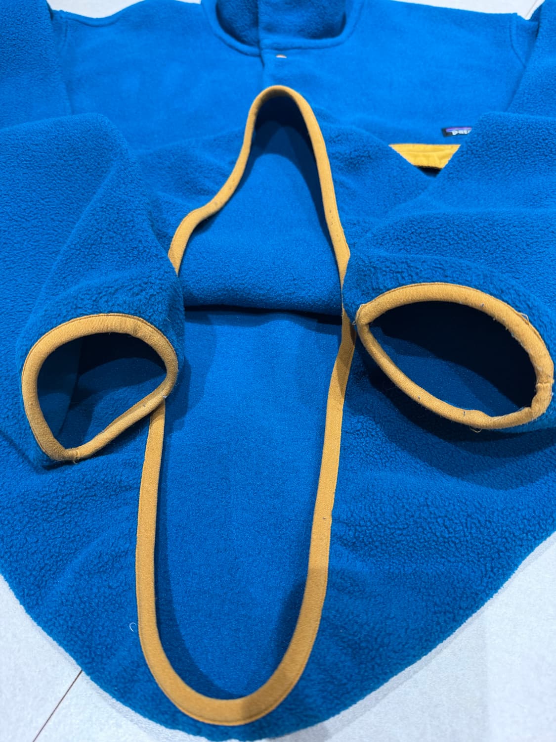 10s 파타고니아 신칠라 블루 옐로우 S 상품이미지2