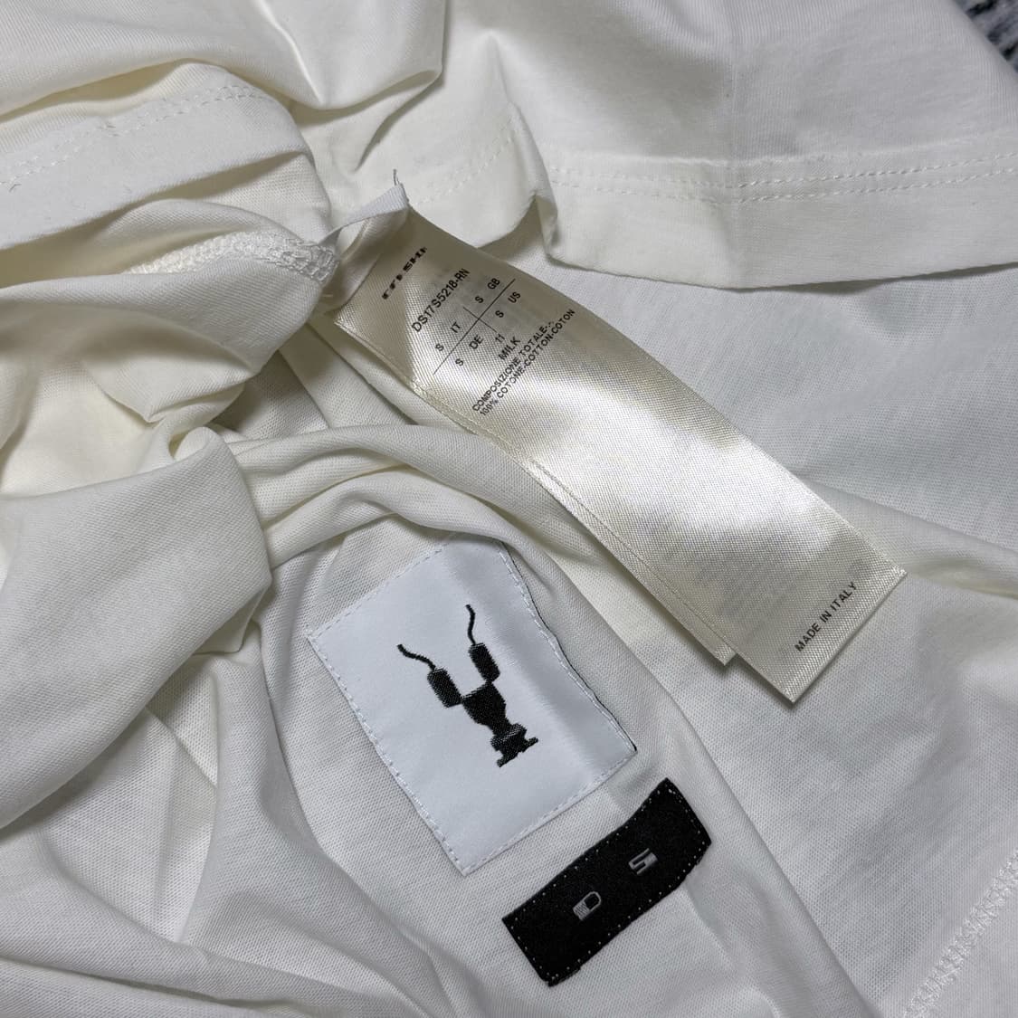 (새상품) 릭오웬스 다크쉐도우 롱슬리브 밀크 S 상품이미지5