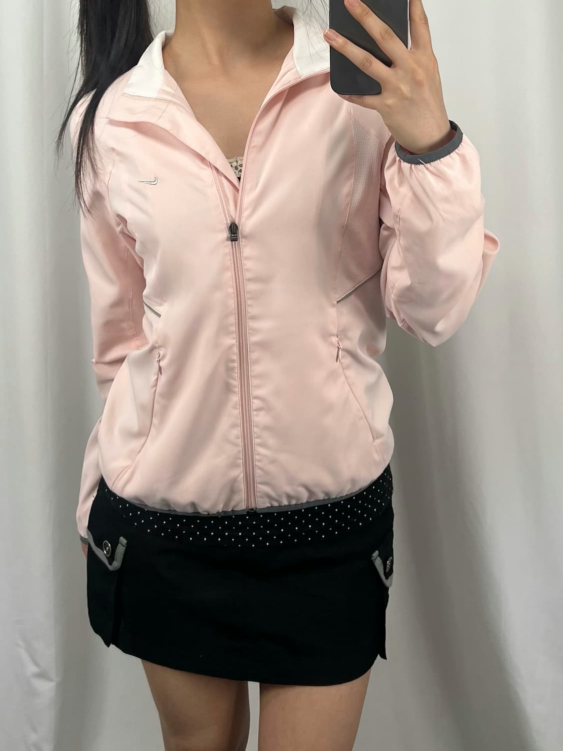 나이키 스우시 핑크 바람막이 상품이미지2