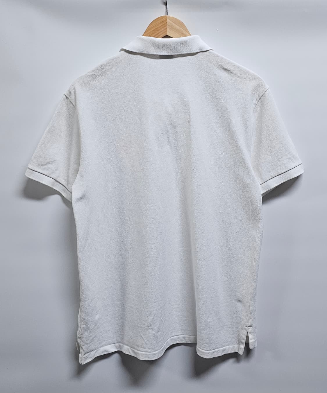 폴로랄프로렌 화이트 슬림핏 반팔카라티 L 상품이미지2