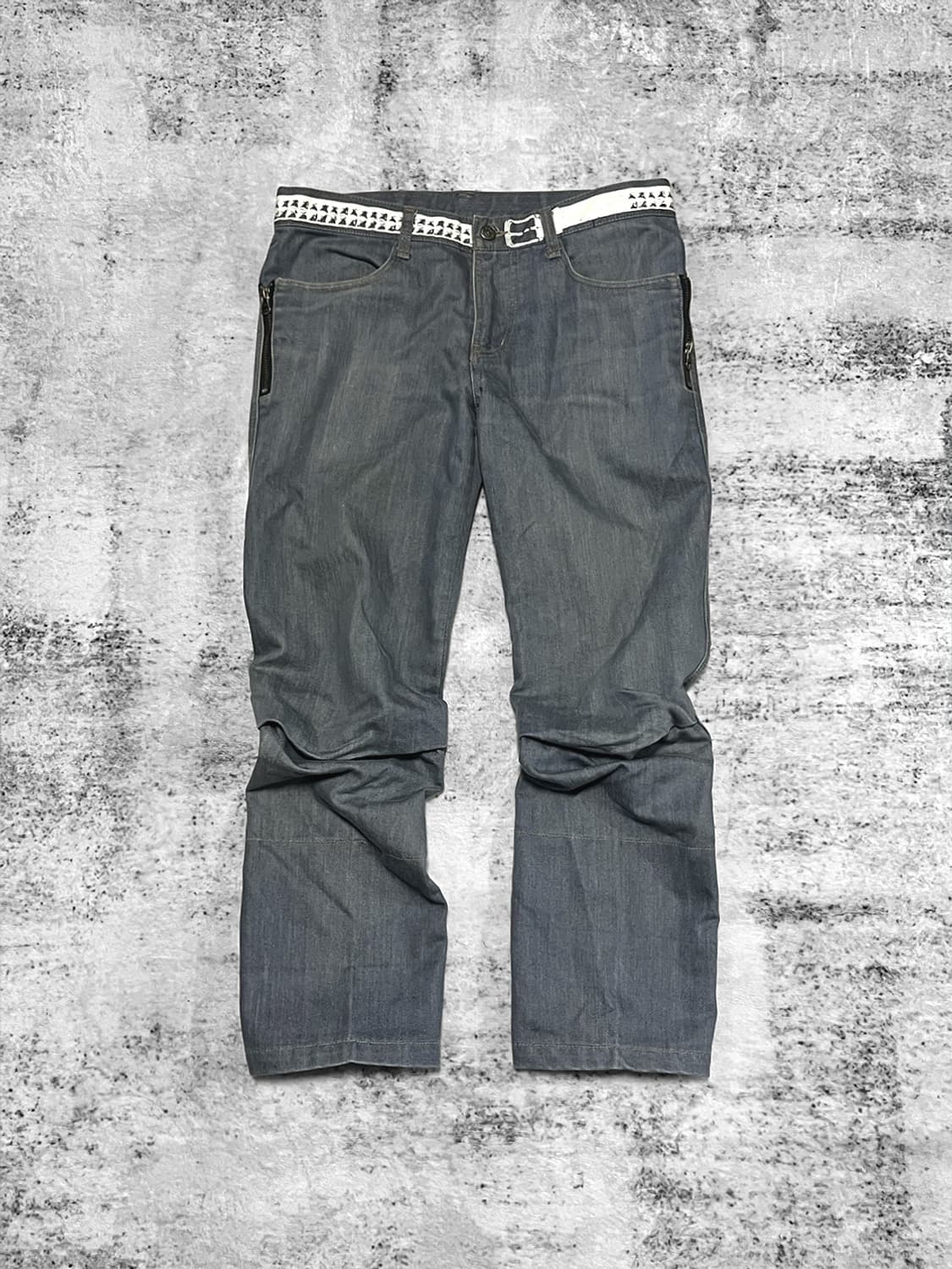 (ppfm) punk curved ash denim  상품이미지5