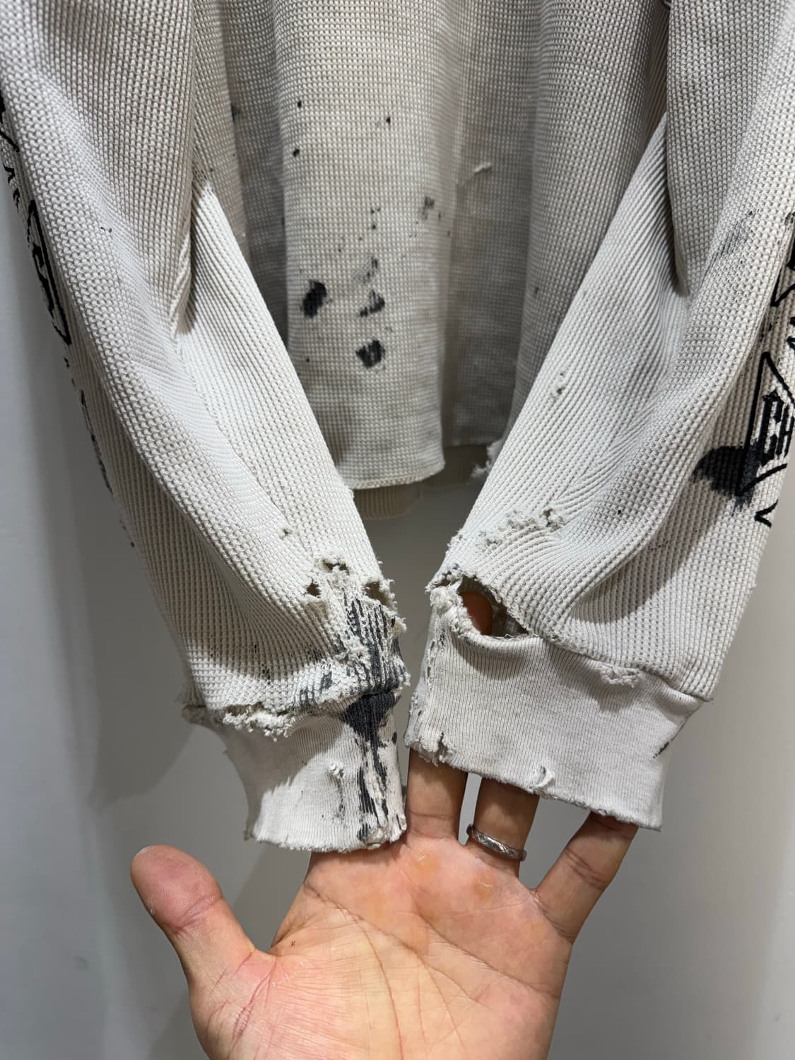 빈티지 웨스트 와플티 상품이미지4