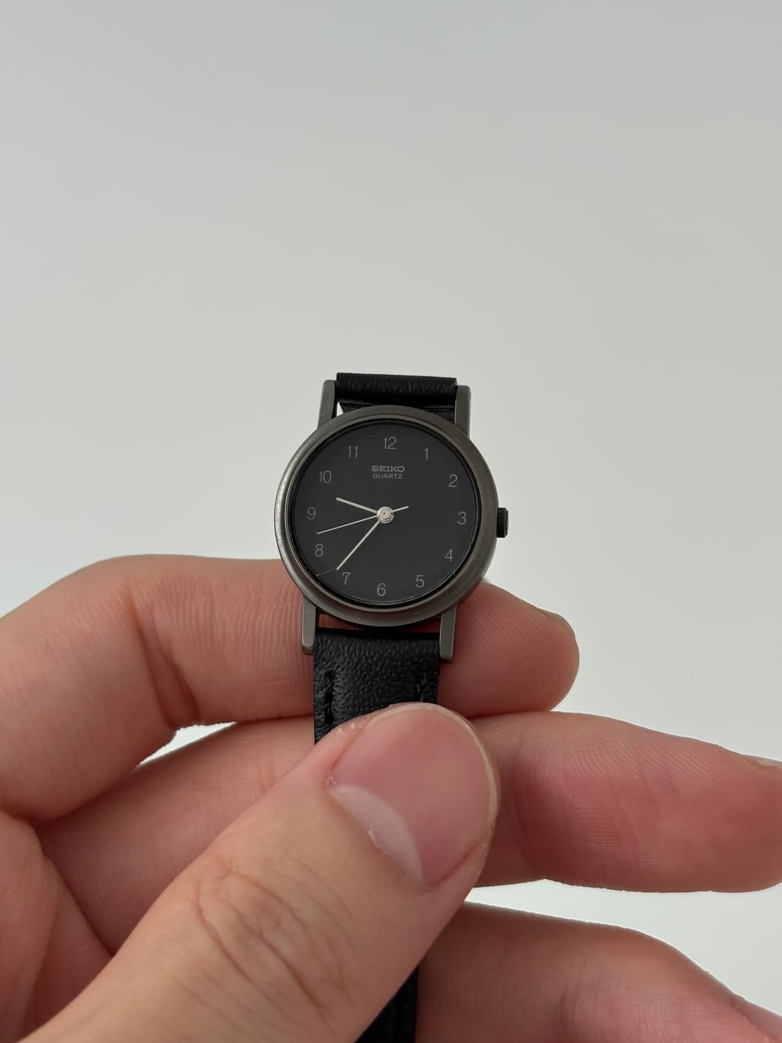 1980s Arabic Dial Black Ladies Quartz 상품이미지1