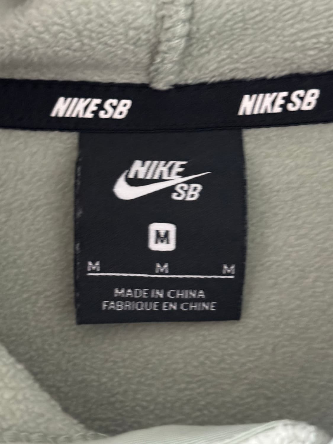 나이키 플리스 세이지그린 후드티 M 상품이미지3