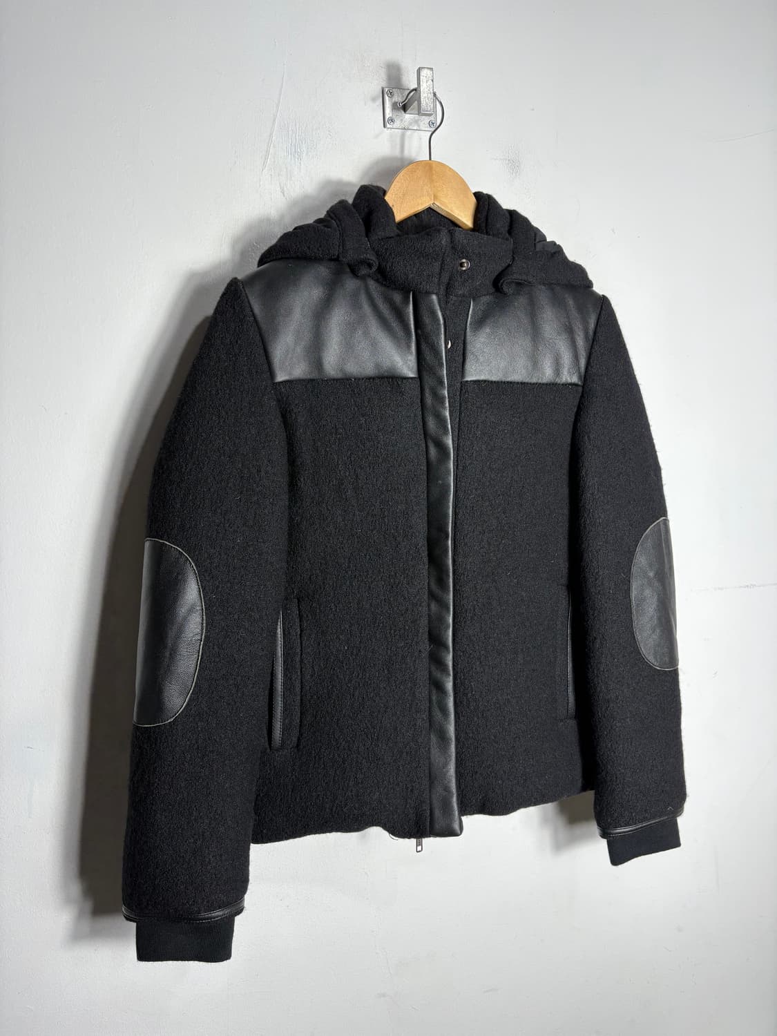 Athe 울 후드 패딩 상품이미지2