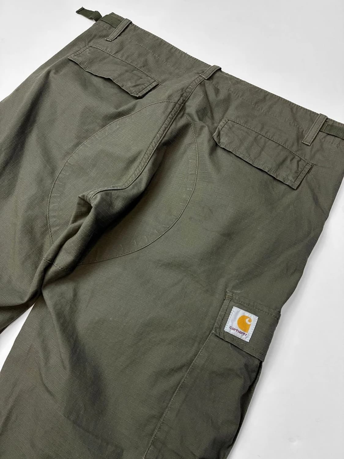 칼하트 WIP 립스탑 레귤러 올리브 카고 팬츠 PN5216 상품이미지6