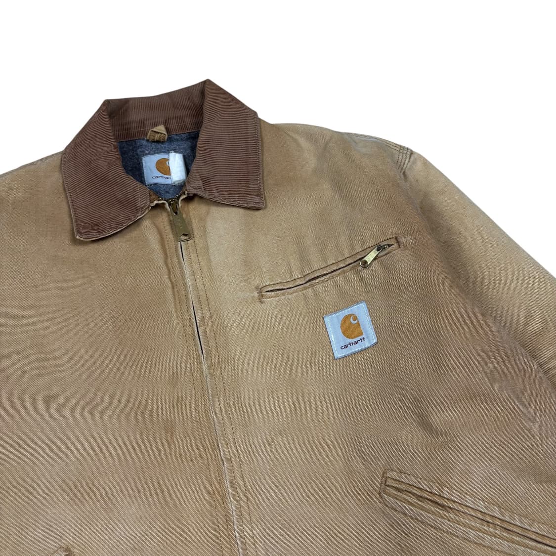 칼하트 브라운컬러 6BLJ 디트로이트 워크 자켓 상품이미지2