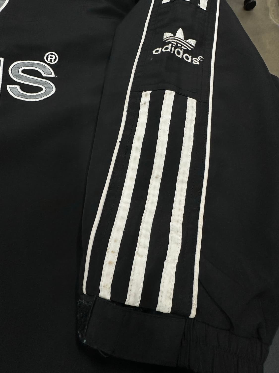 아디다스 90s 올드스쿨 파이어버드빅로고 트랙 누빔점퍼 상품이미지7