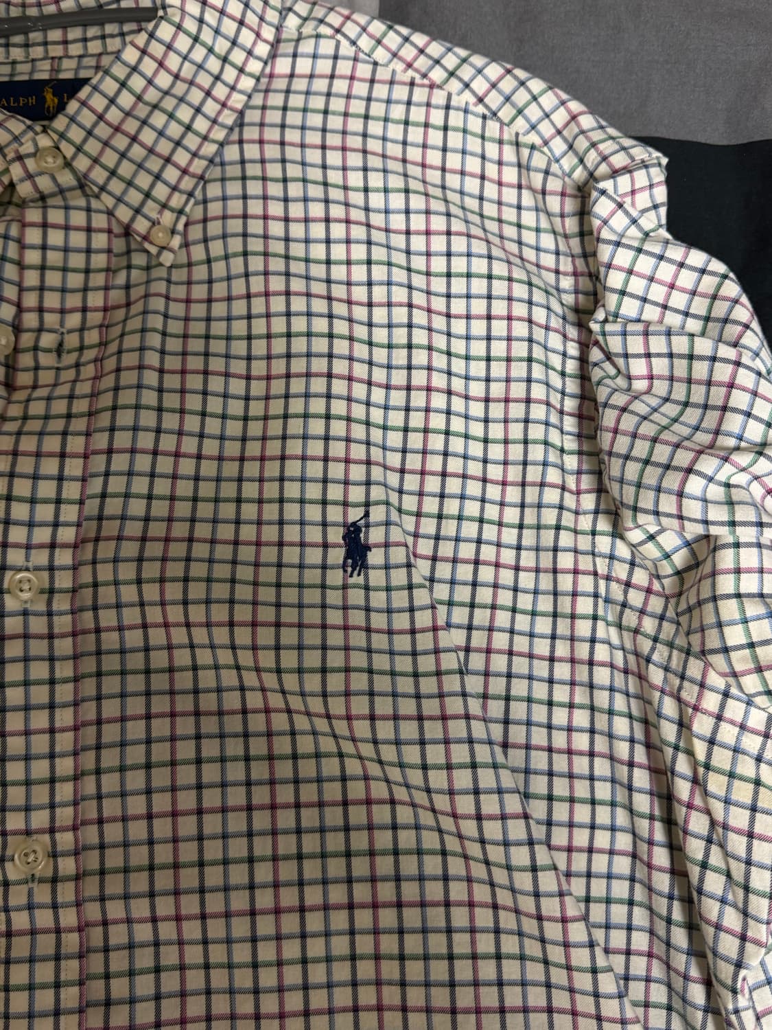 폴로 랄프로렌 체크 셔츠 XL 상품이미지2