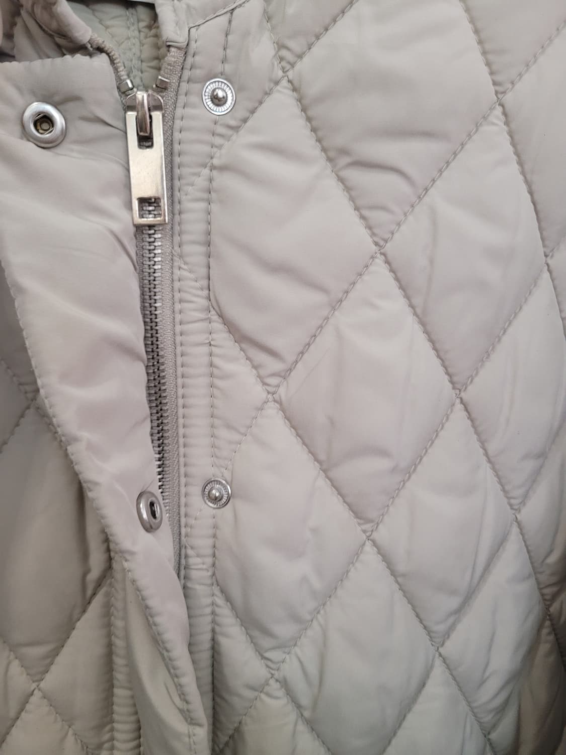 자라 베이지 퀼팅 봄버 자켓 S사이즈 55~77 상품이미지3