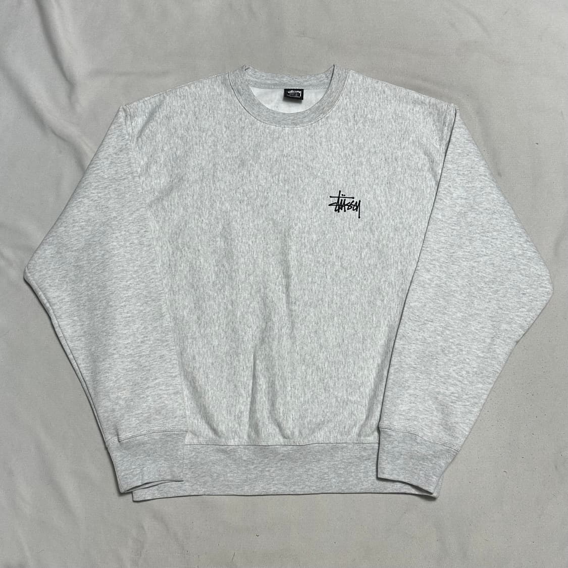 L 스투시 빅로고 애쉬헤더 기모 맨투맨 상품이미지3