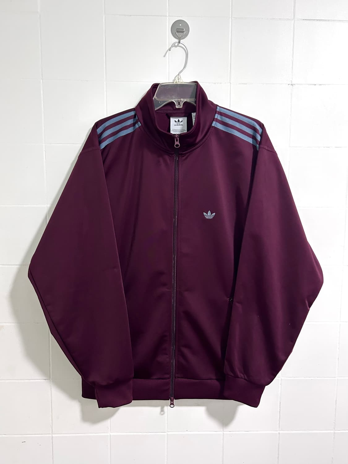 아디다스 BB 트랙탑 마룬 버건디 져지 s 상품이미지1