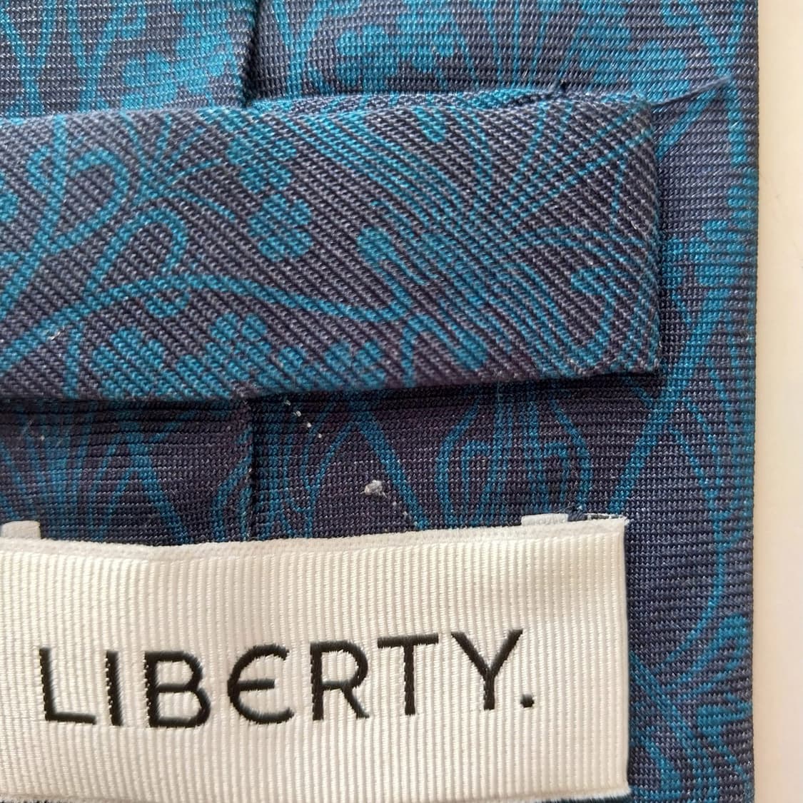 리버티 실크 플로럴 자카드 넥타이 8.5cm A등급 K2014
 상품이미지10