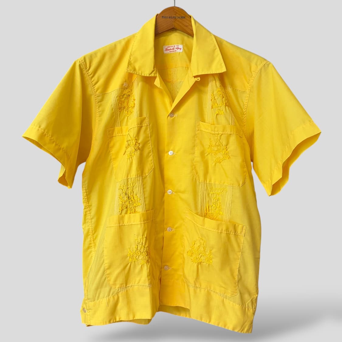 (M)빈티지 구아야베라 쿠바 반팔셔츠 상품이미지1