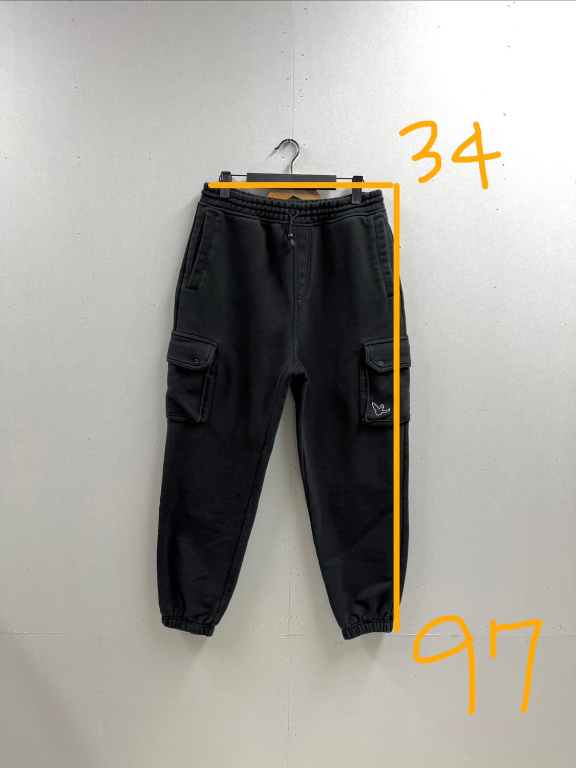 남성 L / 마크곤잘레스 와릿이즌 포켓 조거팬츠 블랙 상품이미지2