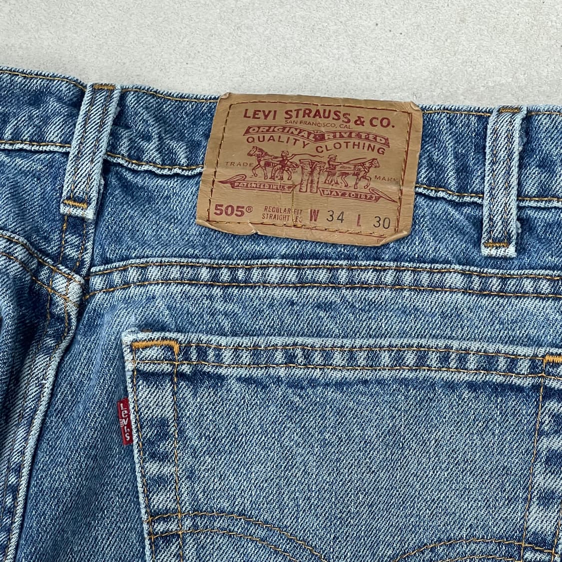 usa 리바이스 505 데님팬츠 s08997 상품이미지7