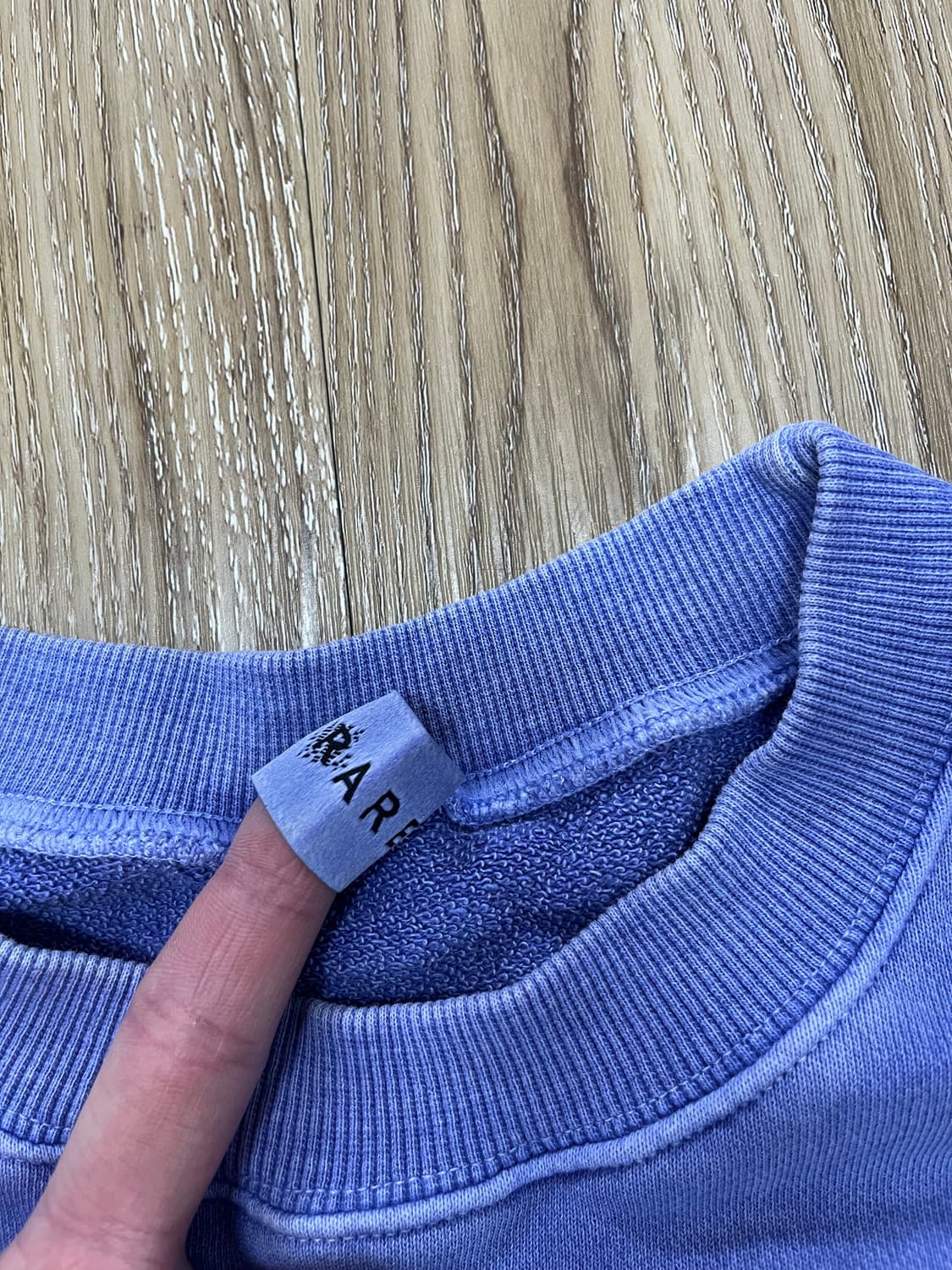 Rare 뽀빠이 피그먼트 맨투맨 상품이미지3