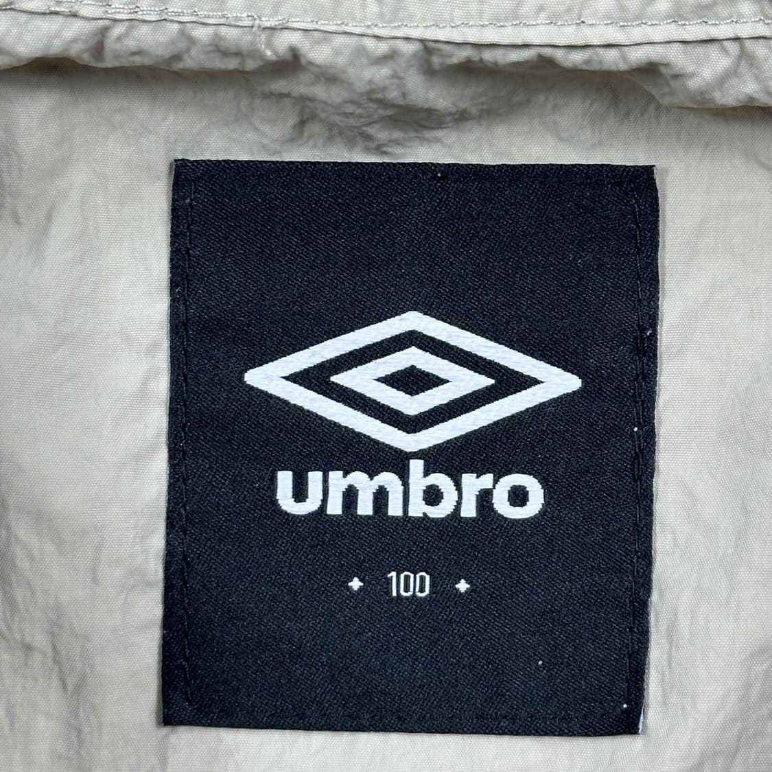 엄브로 오버핏 우븐 후디 아노락 베이지 L 상품이미지6