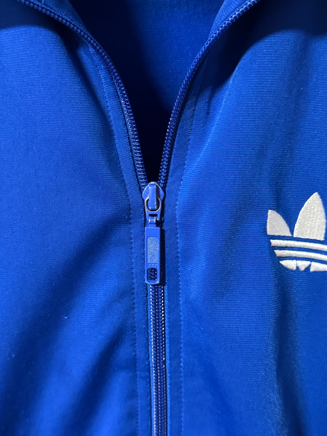 아디다스 파이어버드 블루 화이트 삼선져지 S 상품이미지7