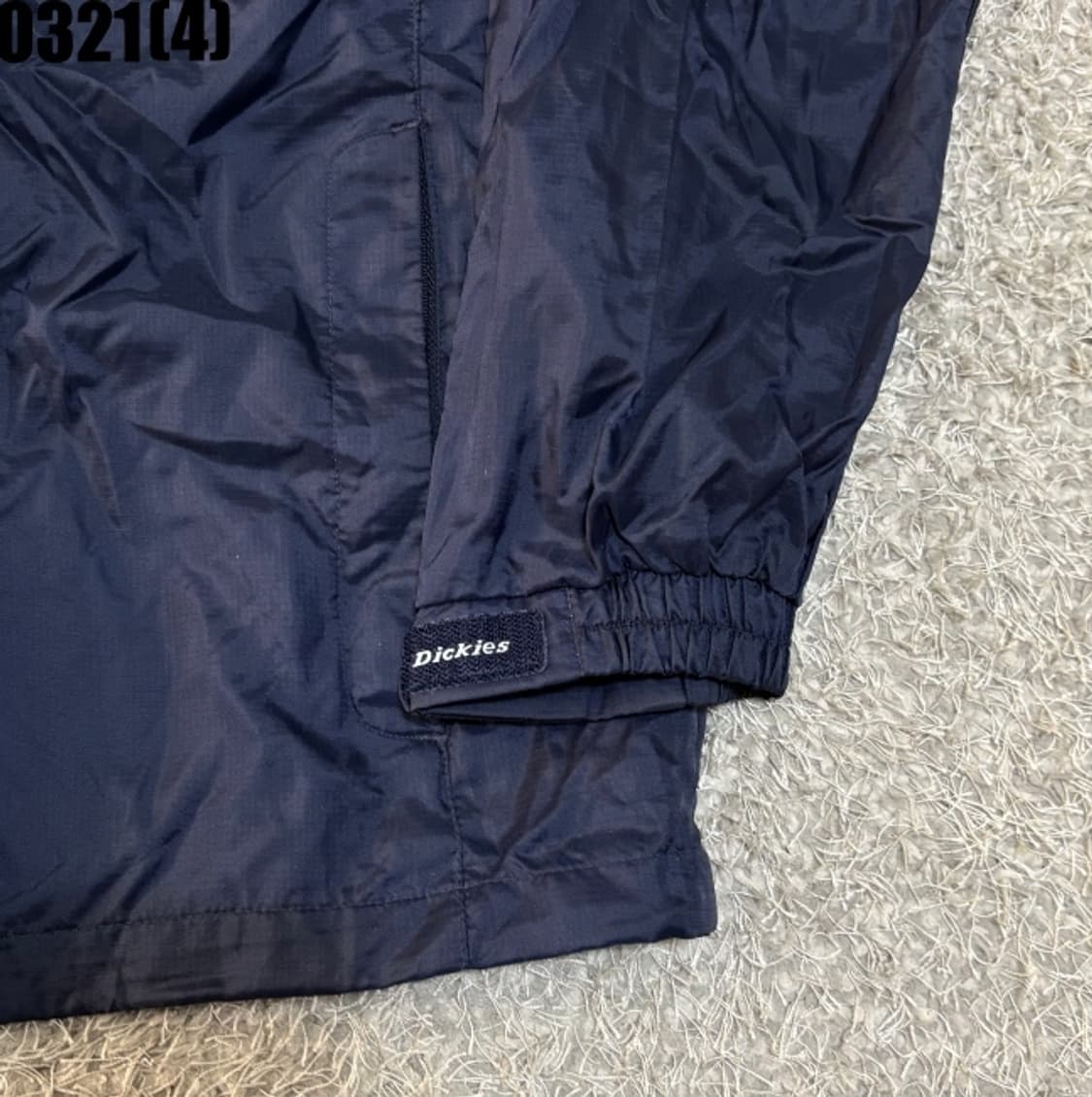 XL 디키즈 네이비 후드 바람막이 점퍼 0321(4) 상품이미지3