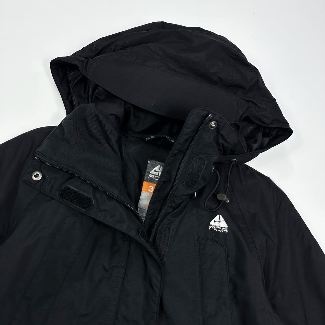 나이키 acg 블랙 풀오버 바람막이 점퍼 (XS 여성추천) 상품이미지3