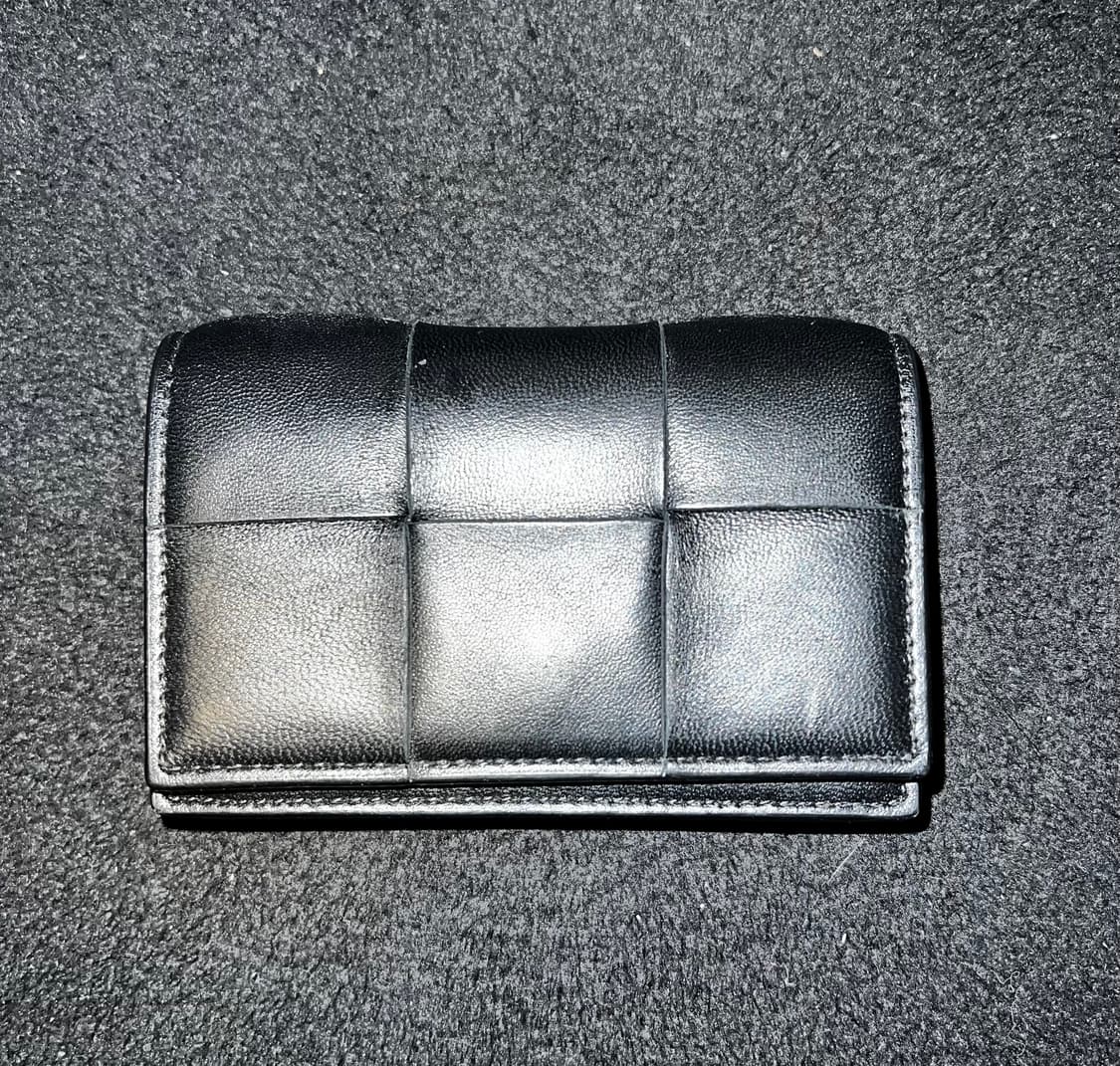 보테가 베네타 비즈니스 카드 케이스 블랙 상품이미지1