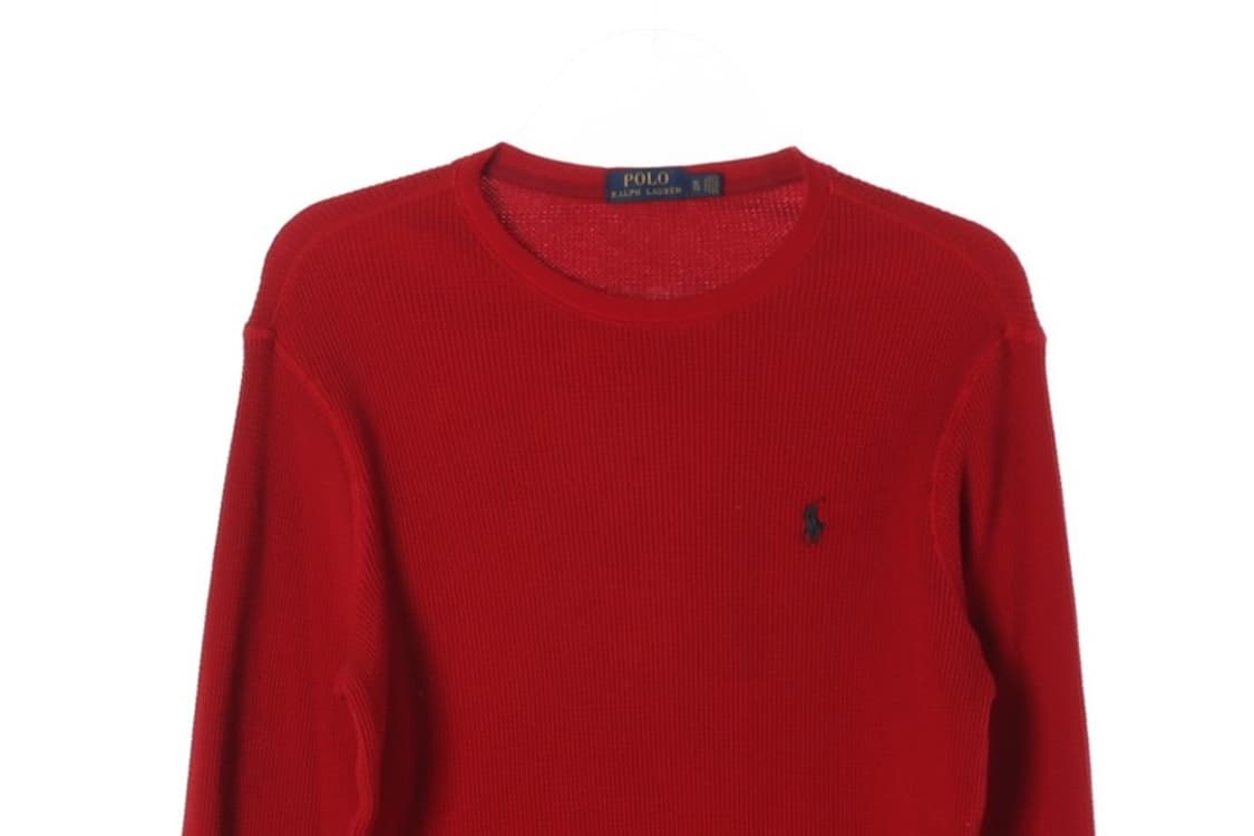폴로 랄프로렌 와플 서멀 롱슬리브 티셔츠 XL 상품이미지3