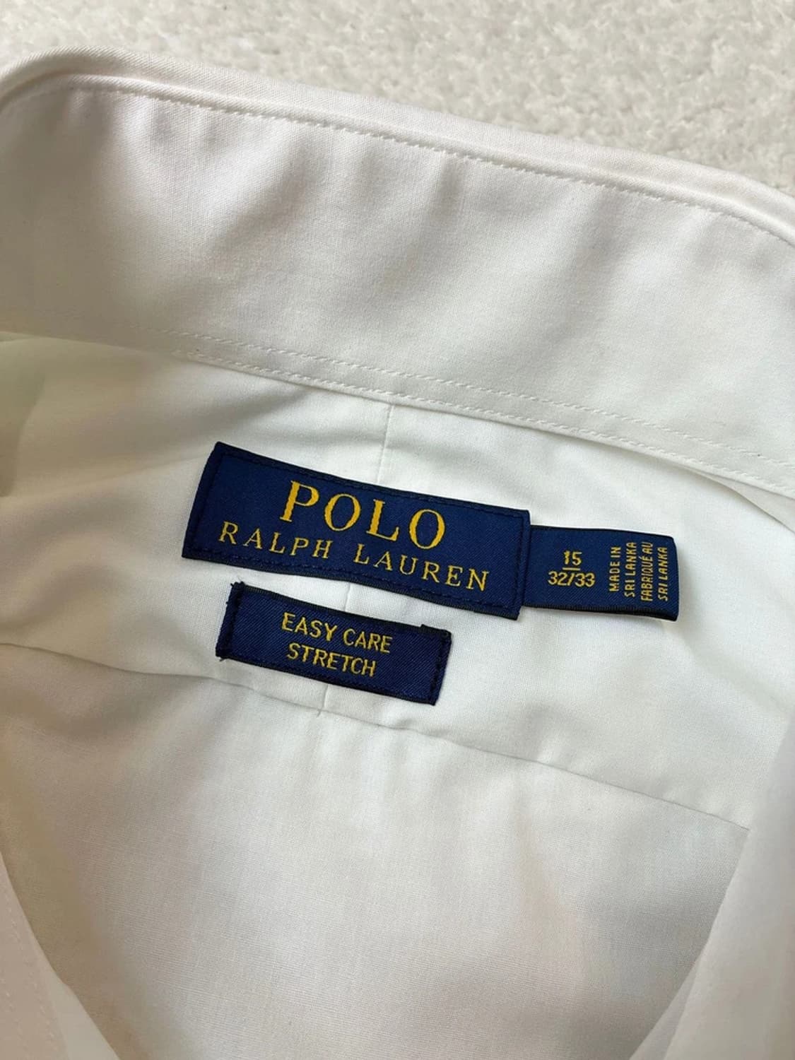 폴로 랄프로렌 스트레치 화이트 로고 셔츠 PN5811    상품이미지7