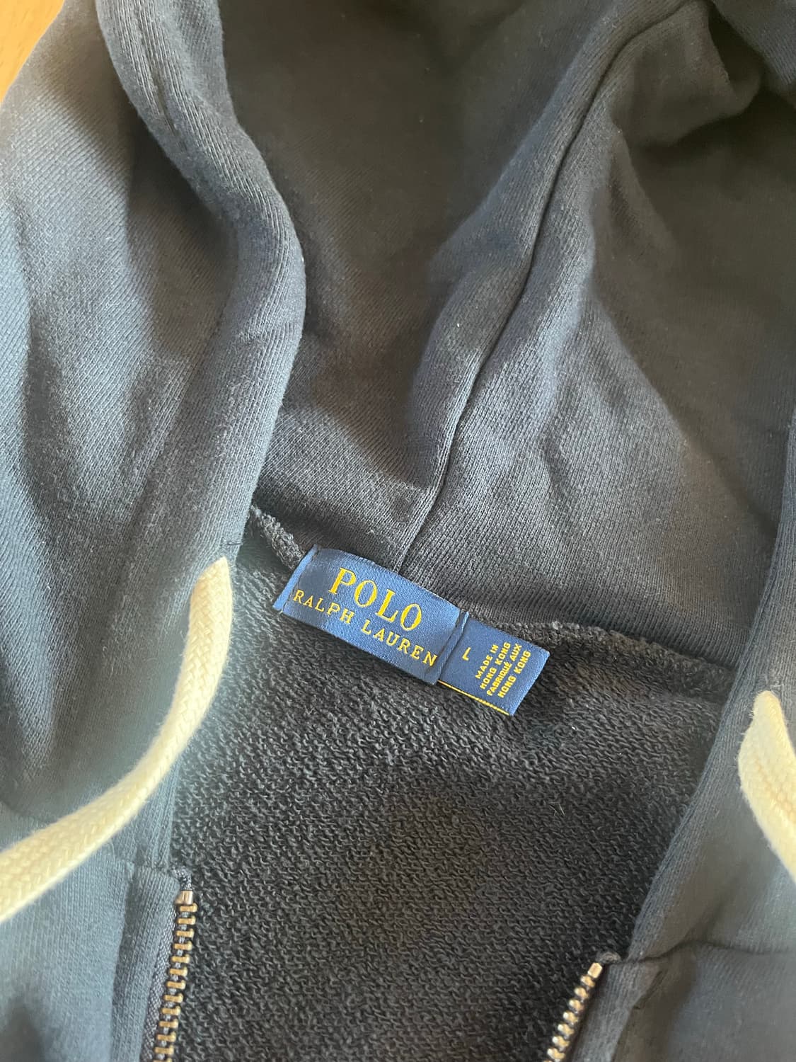 폴로 네이비 후드집업 상품이미지3