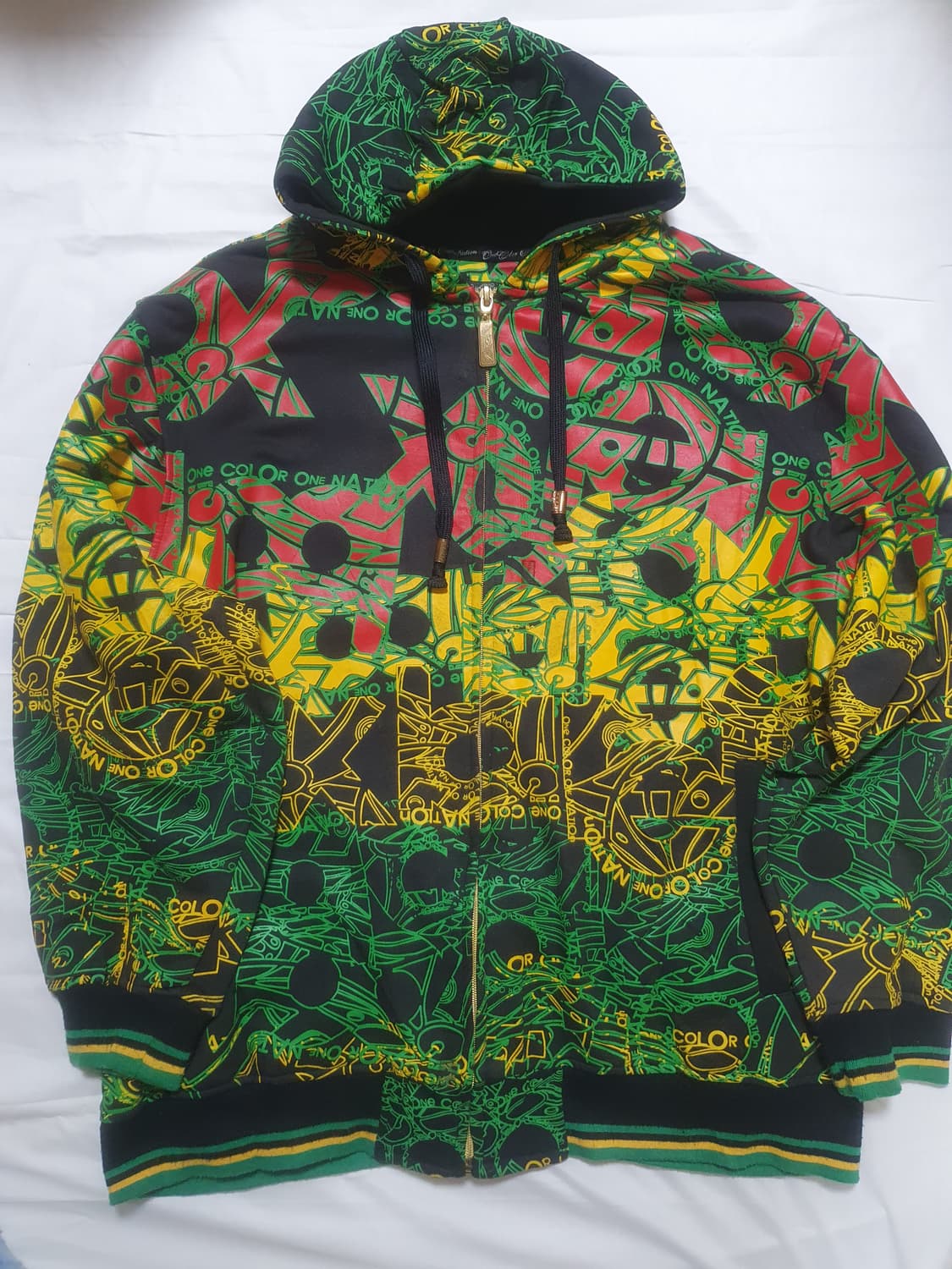 One Color One Nation 후드 집업 3XL 상품이미지1