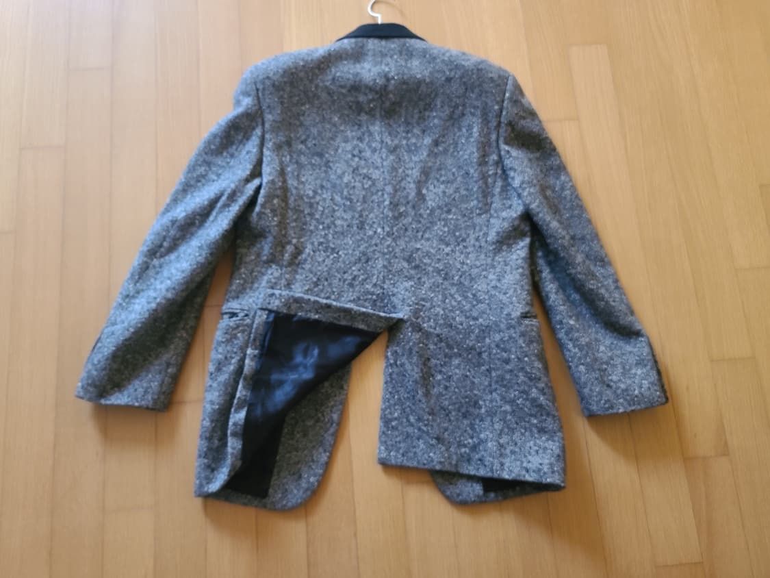 AAR Yohji yamamoto 요지 야마모토 트위드 울 자켓 상품이미지8