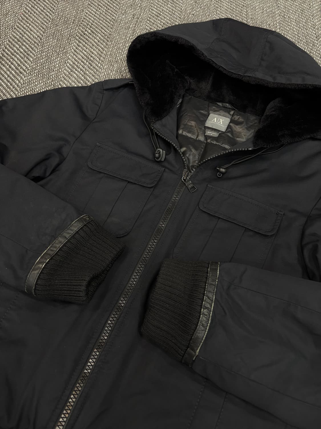 알마니 익스체인지 패딩자켓 상품이미지4