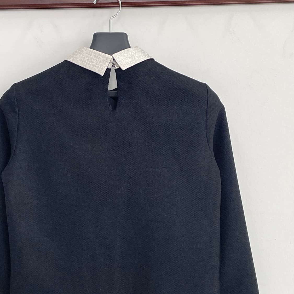 마쥬 블랙 미디 원피스 상품이미지5